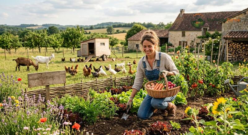 Der landwirtschaftliche Kalender Monat für Monat für einen Kleinbetrieb