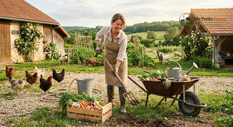 Gli strumenti indispensabili per una piccola fattoria familiare