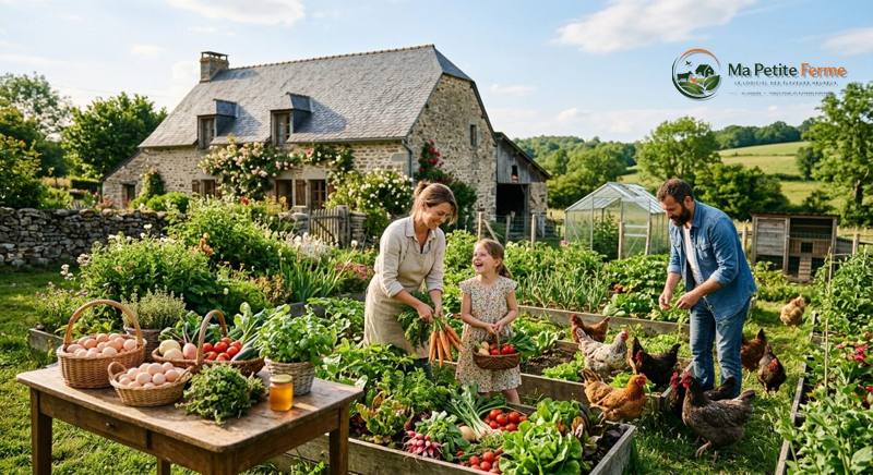 Family Food Self-Sufficiency: How to Grow the Essentials at Home