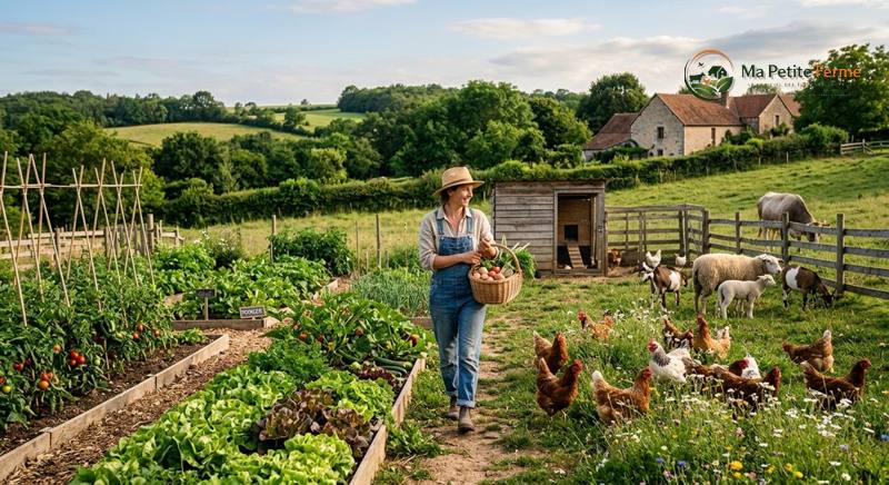 Moestuin en veeteelt samen: hoe organiseer je een productieve en harmonieuze boerderij