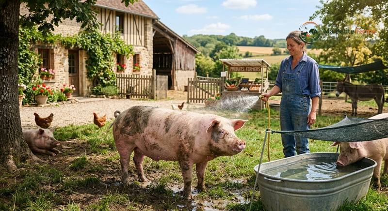 Managing pigs in summer: our tips for dealing with the heat