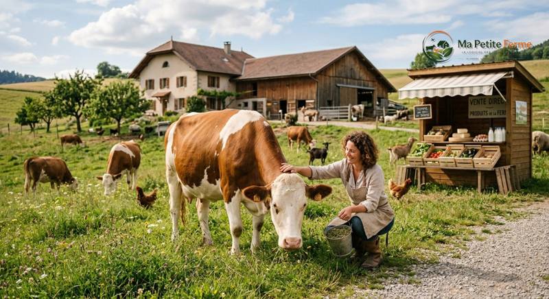 The Cow at the Heart of the Farm: Breeding, Welfare and Direct Sales